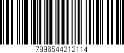 Código de barras (EAN, GTIN, SKU, ISBN): '7896544212114'