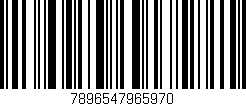 Código de barras (EAN, GTIN, SKU, ISBN): '7896547965970'