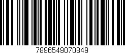 Código de barras (EAN, GTIN, SKU, ISBN): '7896549070849'