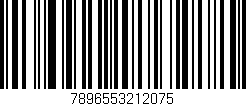 Código de barras (EAN, GTIN, SKU, ISBN): '7896553212075'