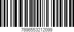 Código de barras (EAN, GTIN, SKU, ISBN): '7896553212099'