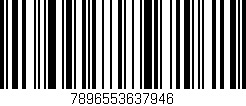 Código de barras (EAN, GTIN, SKU, ISBN): '7896553637946'