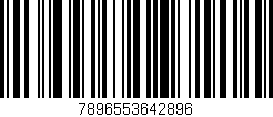 Código de barras (EAN, GTIN, SKU, ISBN): '7896553642896'
