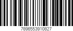 Código de barras (EAN, GTIN, SKU, ISBN): '7896553910827'