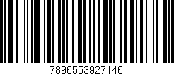 Código de barras (EAN, GTIN, SKU, ISBN): '7896553927146'