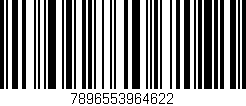 Código de barras (EAN, GTIN, SKU, ISBN): '7896553964622'