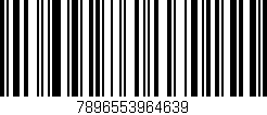 Código de barras (EAN, GTIN, SKU, ISBN): '7896553964639'