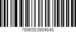Código de barras (EAN, GTIN, SKU, ISBN): '7896553964646'