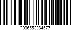 Código de barras (EAN, GTIN, SKU, ISBN): '7896553964677'