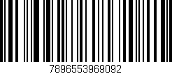 Código de barras (EAN, GTIN, SKU, ISBN): '7896553969092'
