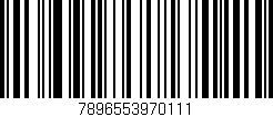 Código de barras (EAN, GTIN, SKU, ISBN): '7896553970111'