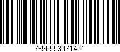 Código de barras (EAN, GTIN, SKU, ISBN): '7896553971491'