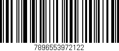 Código de barras (EAN, GTIN, SKU, ISBN): '7896553972122'