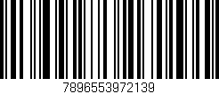 Código de barras (EAN, GTIN, SKU, ISBN): '7896553972139'