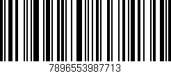 Código de barras (EAN, GTIN, SKU, ISBN): '7896553987713'
