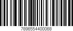 Código de barras (EAN, GTIN, SKU, ISBN): '7896554400068'