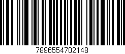 Código de barras (EAN, GTIN, SKU, ISBN): '7896554702148'