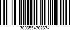 Código de barras (EAN, GTIN, SKU, ISBN): '7896554702674'