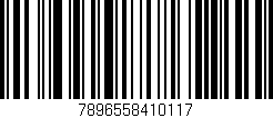 Código de barras (EAN, GTIN, SKU, ISBN): '7896558410117'
