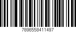 Código de barras (EAN, GTIN, SKU, ISBN): '7896558411497'