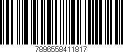 Código de barras (EAN, GTIN, SKU, ISBN): '7896558411817'