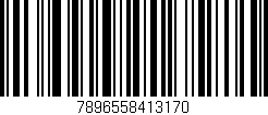 Código de barras (EAN, GTIN, SKU, ISBN): '7896558413170'