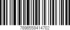 Código de barras (EAN, GTIN, SKU, ISBN): '7896558414702'