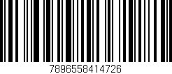 Código de barras (EAN, GTIN, SKU, ISBN): '7896558414726'