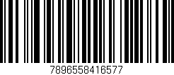Código de barras (EAN, GTIN, SKU, ISBN): '7896558416577'