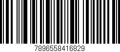 Código de barras (EAN, GTIN, SKU, ISBN): '7896558416829'