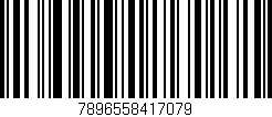 Código de barras (EAN, GTIN, SKU, ISBN): '7896558417079'