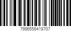 Código de barras (EAN, GTIN, SKU, ISBN): '7896558419707'