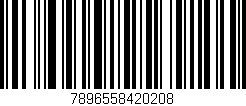 Código de barras (EAN, GTIN, SKU, ISBN): '7896558420208'