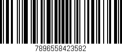 Código de barras (EAN, GTIN, SKU, ISBN): '7896558423582'