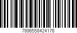 Código de barras (EAN, GTIN, SKU, ISBN): '7896558424176'