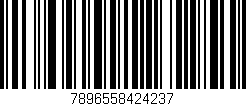 Código de barras (EAN, GTIN, SKU, ISBN): '7896558424237'