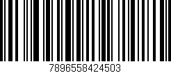 Código de barras (EAN, GTIN, SKU, ISBN): '7896558424503'