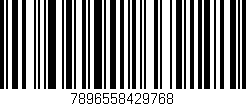 Código de barras (EAN, GTIN, SKU, ISBN): '7896558429768'