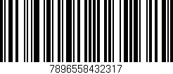 Código de barras (EAN, GTIN, SKU, ISBN): '7896558432317'