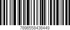 Código de barras (EAN, GTIN, SKU, ISBN): '7896558438449'