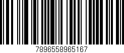 Código de barras (EAN, GTIN, SKU, ISBN): '7896558965167'