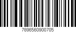 Código de barras (EAN, GTIN, SKU, ISBN): '7896560900705'