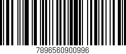 Código de barras (EAN, GTIN, SKU, ISBN): '7896560900996'