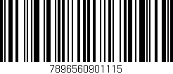 Código de barras (EAN, GTIN, SKU, ISBN): '7896560901115'
