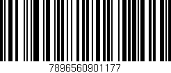 Código de barras (EAN, GTIN, SKU, ISBN): '7896560901177'