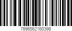 Código de barras (EAN, GTIN, SKU, ISBN): '7896562160398'