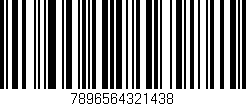 Código de barras (EAN, GTIN, SKU, ISBN): '7896564321438'