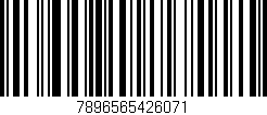 Código de barras (EAN, GTIN, SKU, ISBN): '7896565426071'