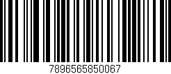 Código de barras (EAN, GTIN, SKU, ISBN): '7896565850067'