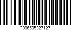 Código de barras (EAN, GTIN, SKU, ISBN): '7896565927127'